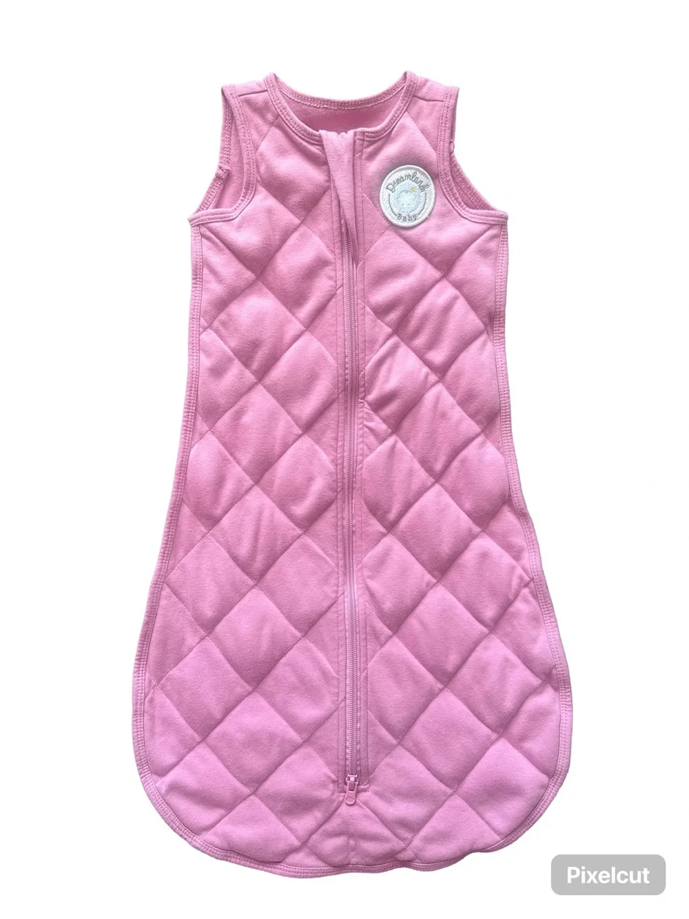 Pink Quilted Sleep Sack for Kids - Cozy Zippered Pajama